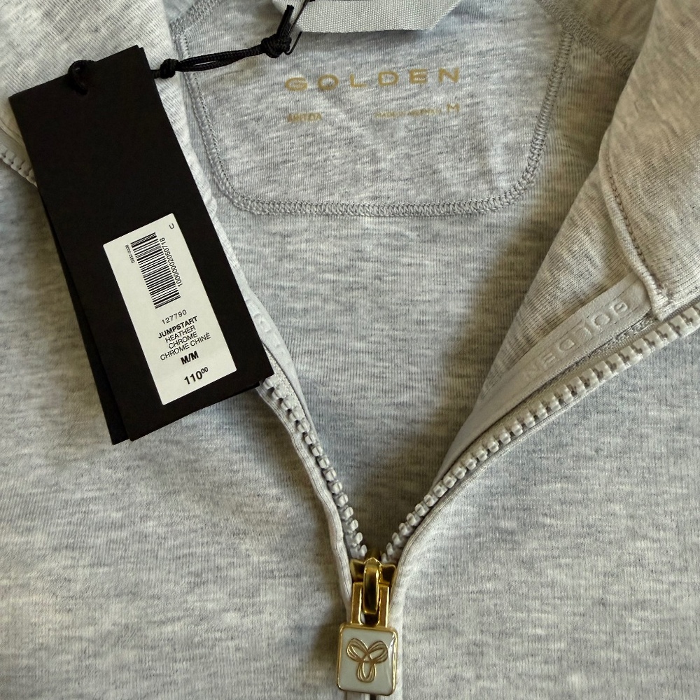 NWT Golden FormaFleece™ Oxygen Zip Hoodie Fleece zip-up hoodie Sz M - Picture 4 of 7